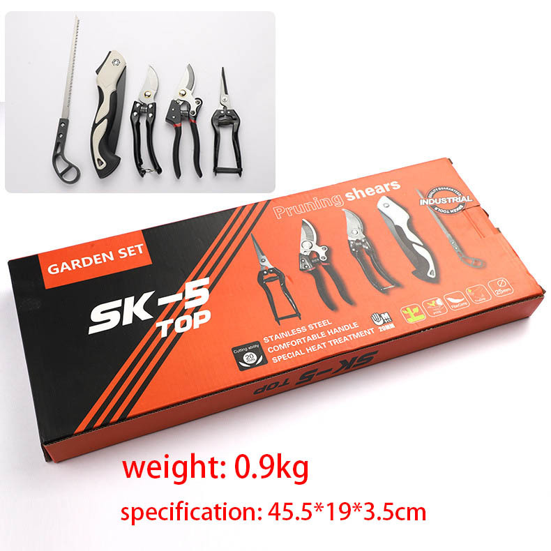 Bonsai Saw Folding - 5 Parçalı Bahçe Aleti Seti Katlanır