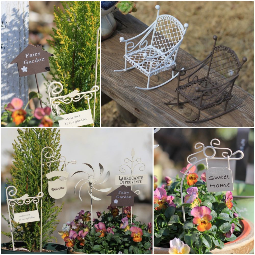 Metal Dollhouse Mobilya Beyaz  - Bonsai Garden Photos incelemesi ve fiyatı