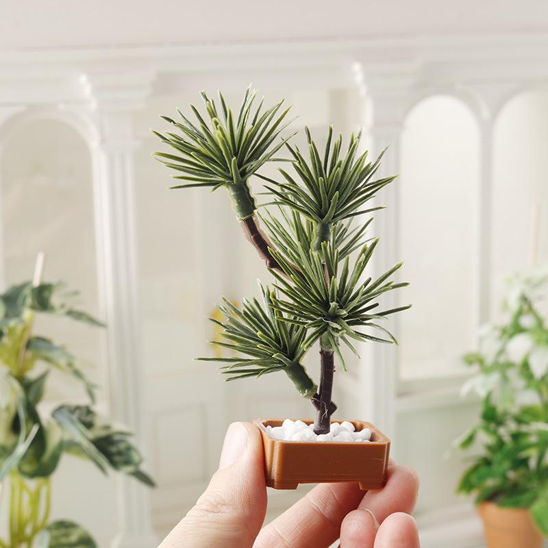 1 adet 1/12 Dollhouse Simülasy - Bonsai Garden Decor incelemesi ve fiyatı