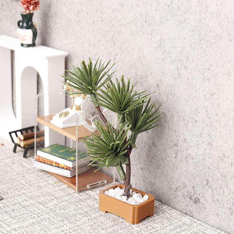 1 adet 1/12 Dollhouse Simülasy - Bonsai Garden Decor incelemesi ve fiyatı