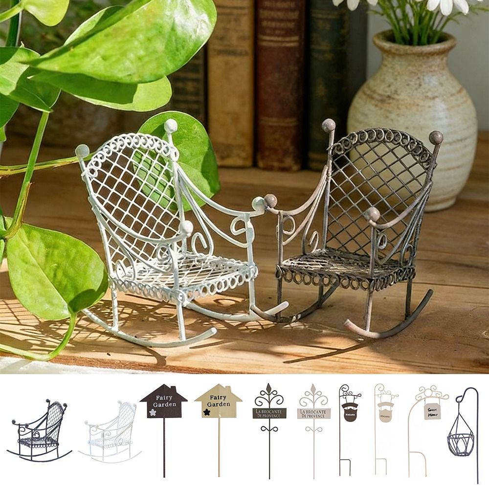 Metal Dollhouse Mobilya Beyaz  - Bonsai Garden Photos incelemesi ve fiyatı